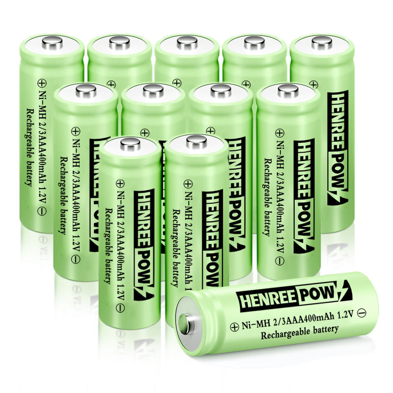 HenReepow 1,2 V 600mAh AA Ni-MH: n ladattavat akut