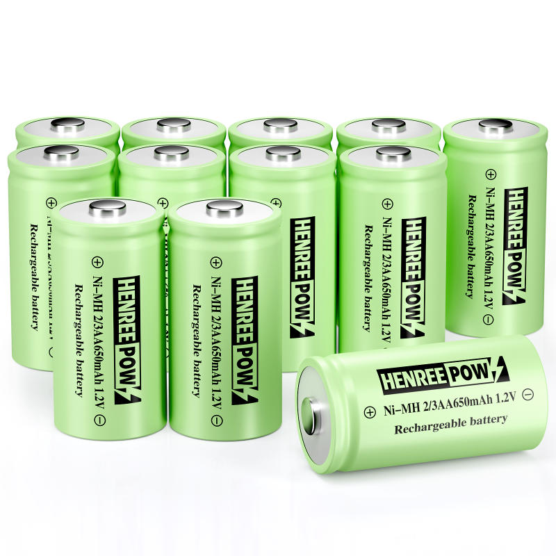 HenReepow 1,2 V 600mAh AA Ni-MH: n ladattavat akut