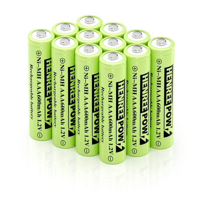 HenReepow 1,2 V 600mAh AA Ni-MH: n ladattavat akut