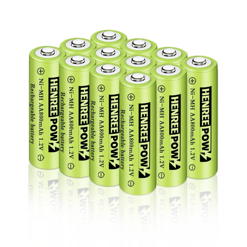 HenReepow 1,2 V 600mAh AA Ni-MH: n ladattavat akut